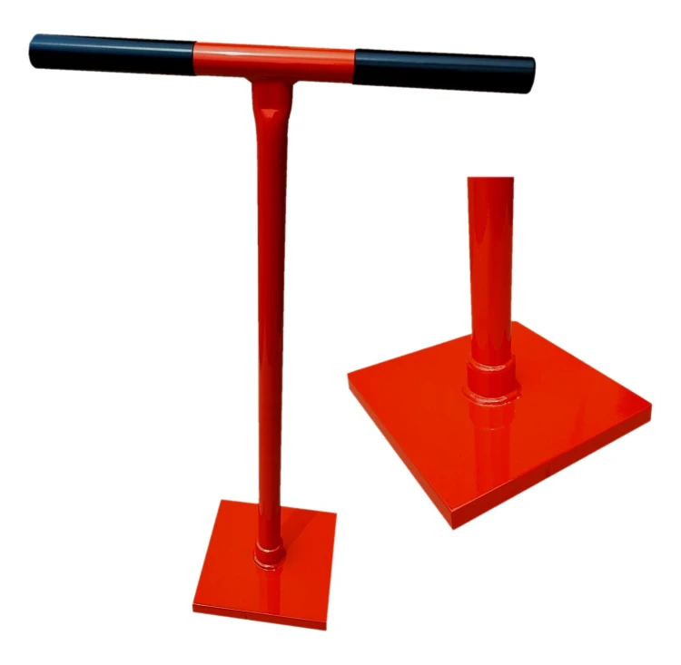 Ręczny ubijak zagęszczarka do piasku betonu 20x20cm 10kg