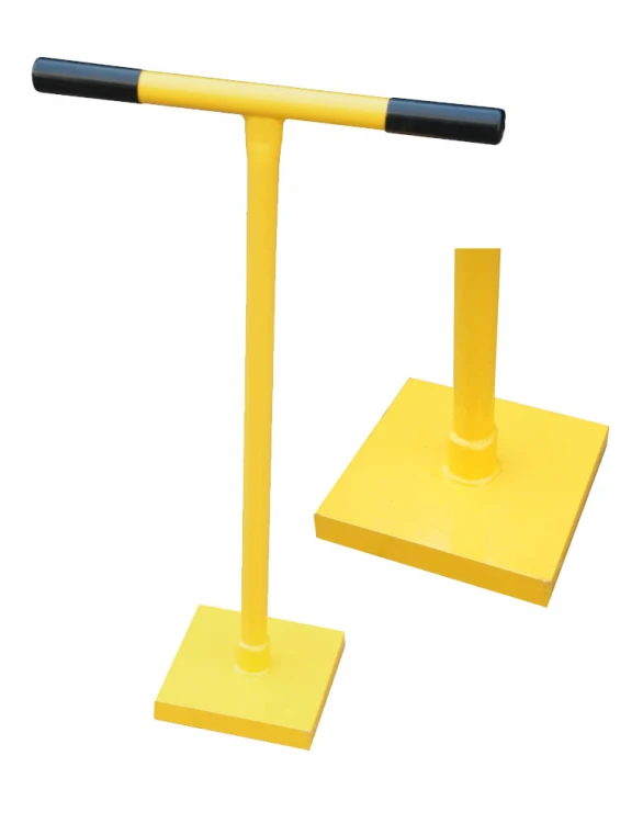 Ręczny ubijak zagęszczarka do piasku betonu HEAVY 20x20cm 12,5kg