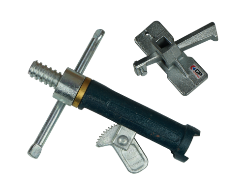 Przejdź do produktu Zaciski żabki klinowe 100 szt + Klucz