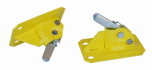 Przejdź do produktu Zaciski sprężynowe - żabki szalunkowe STANDARD 3mm 50szt żółty LAKIER