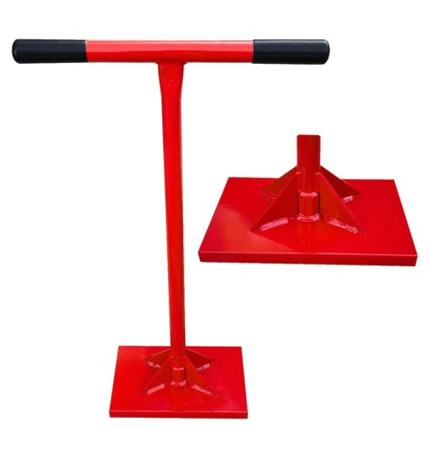 Przejdź do produktu Ręczny ubijak zagęszczarka do piasku betonu BRUTAL 20x30cm 13kg 