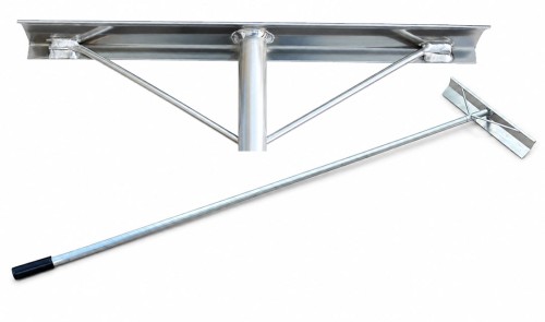 Przejdź do produktu Grabie graca rozprowadzacz do betonu podsypki GR-1 - 195cm