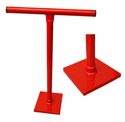 Przejdź do produktu Ręczny ubijak zagęszczarka do piasku betonu 20x20cm 10kg
