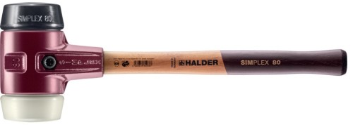 Przejdź do produktu SIMPLEX  HALDER 80 MŁOTEK BRUKARSKI 80mm GUMA - SUPERPLASTIK 2,9kg